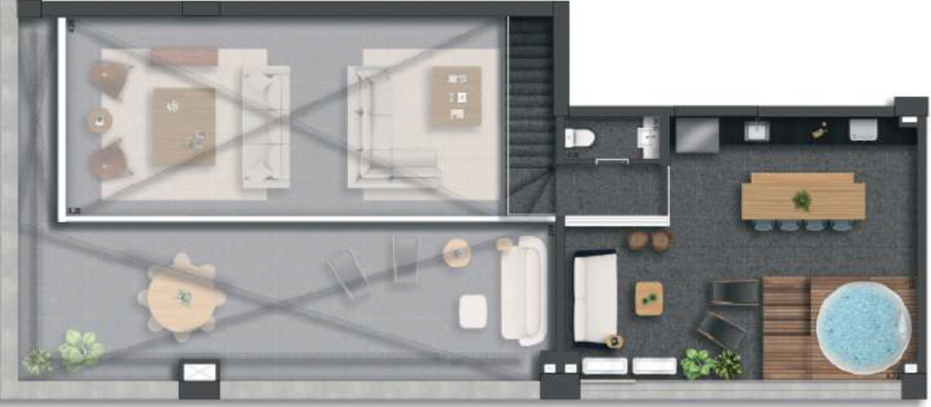 155 Jerônimo: 3 dorm 276m² duplex superior