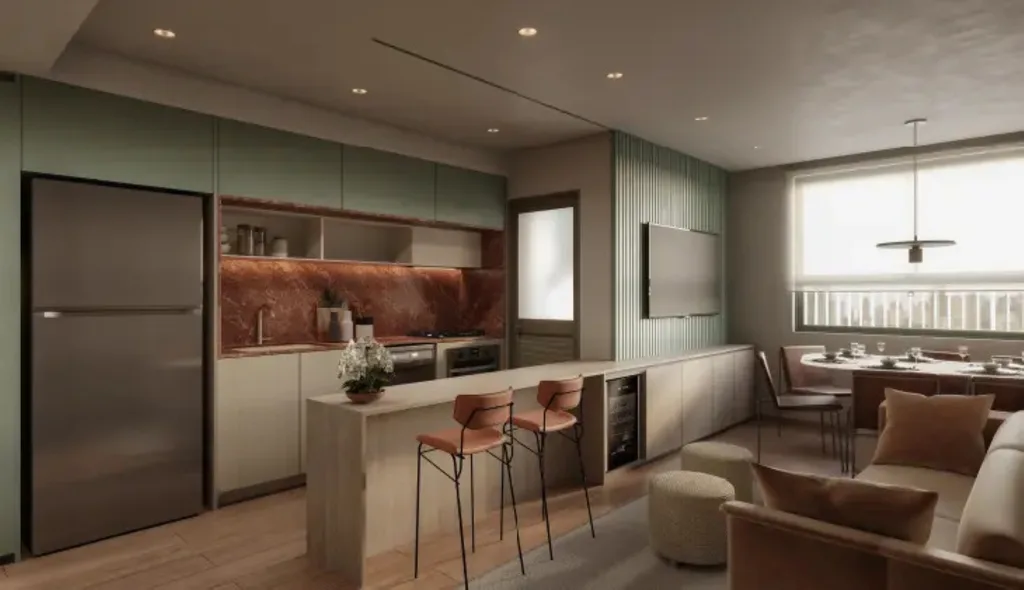 312 Jam Moema: Living