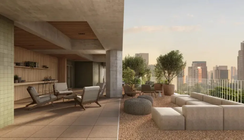 312 Jam Moema: Lounge externo