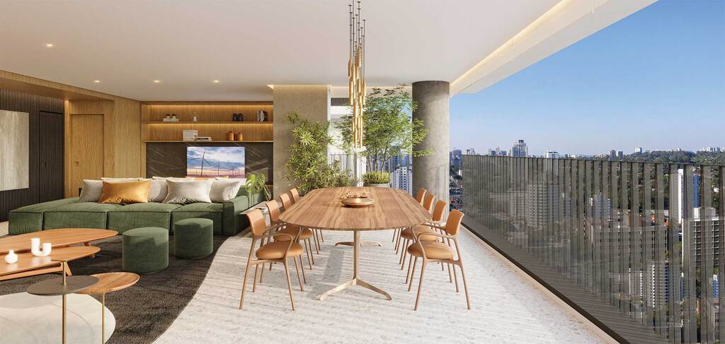 Agami Park Residences: Terraço