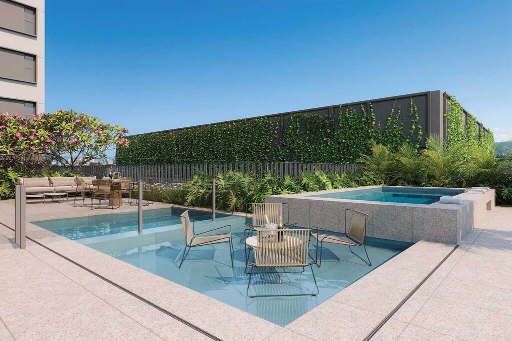 Agami Park Residences: Deck molhado
