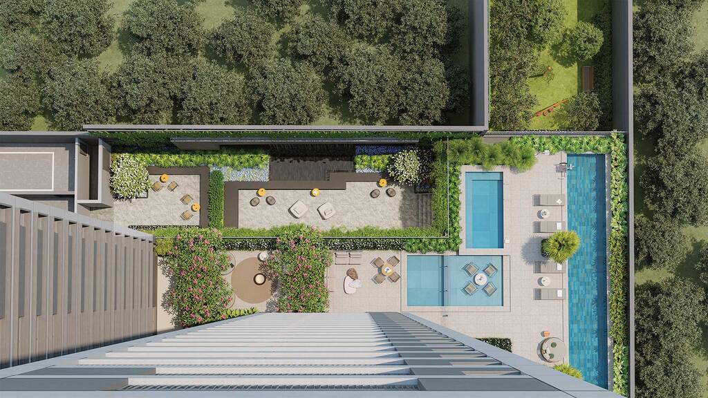 Agami Park Residences: Voo de pássaro