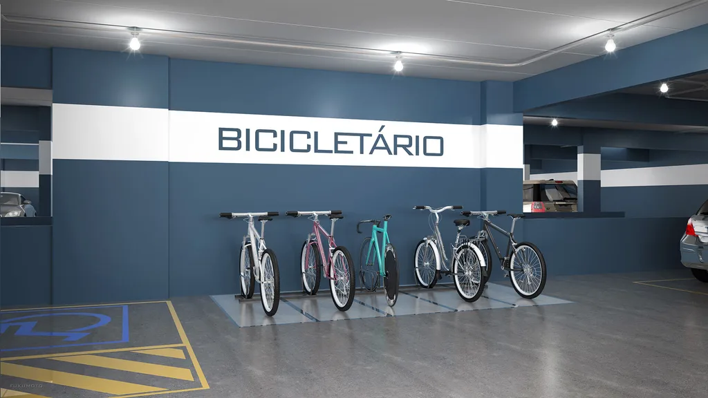 Aimberê One: Bicicletário