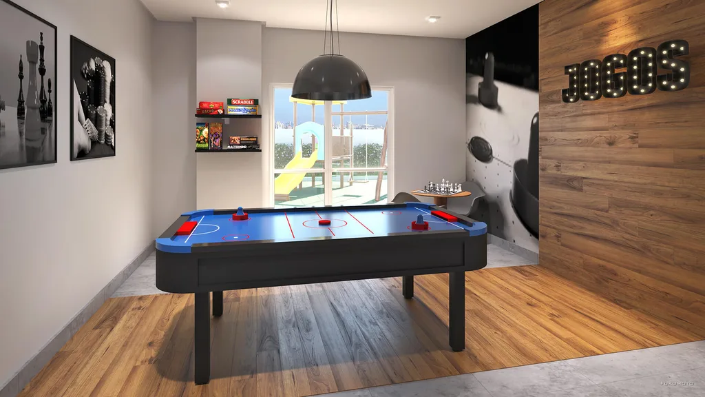 Aimberê One: Sala de jogos