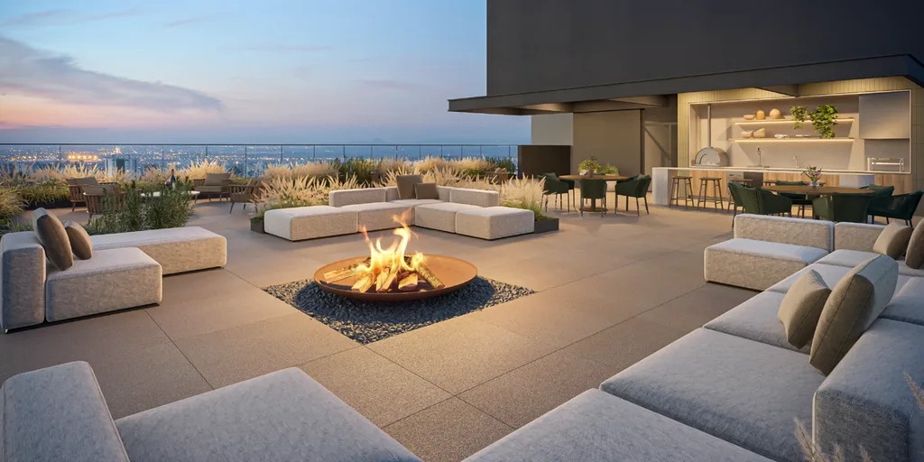 Alameda 45: Fire place