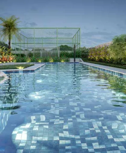 Alameda MBigucci: Piscina