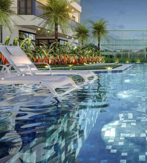 Alameda MBigucci: Piscina