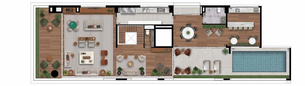 Albero: 4 dorm 546m² cobertura duplex superior