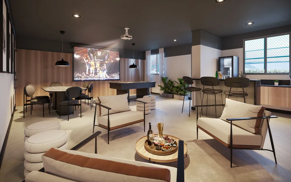 Alto Granja Julieta: Sports bar