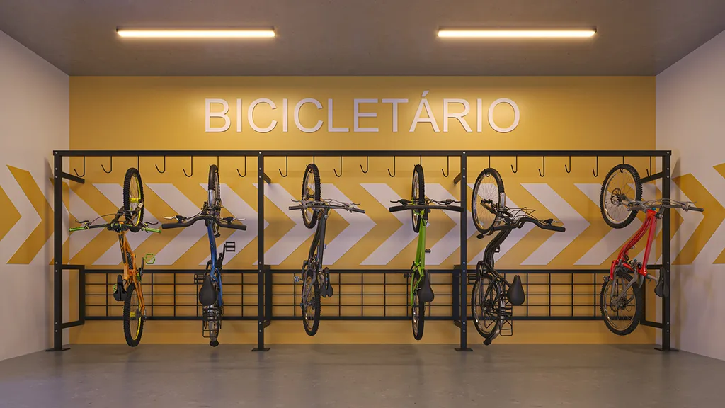 Altus Nova Klabin: Bicicletário
