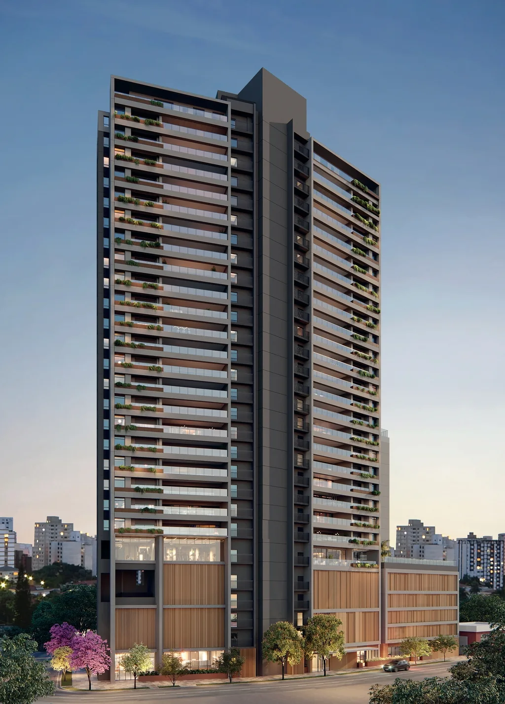 Ampére Brooklin: Fachada