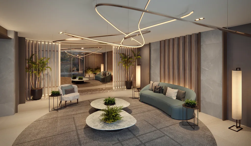 Ampére Brooklin: Lobby