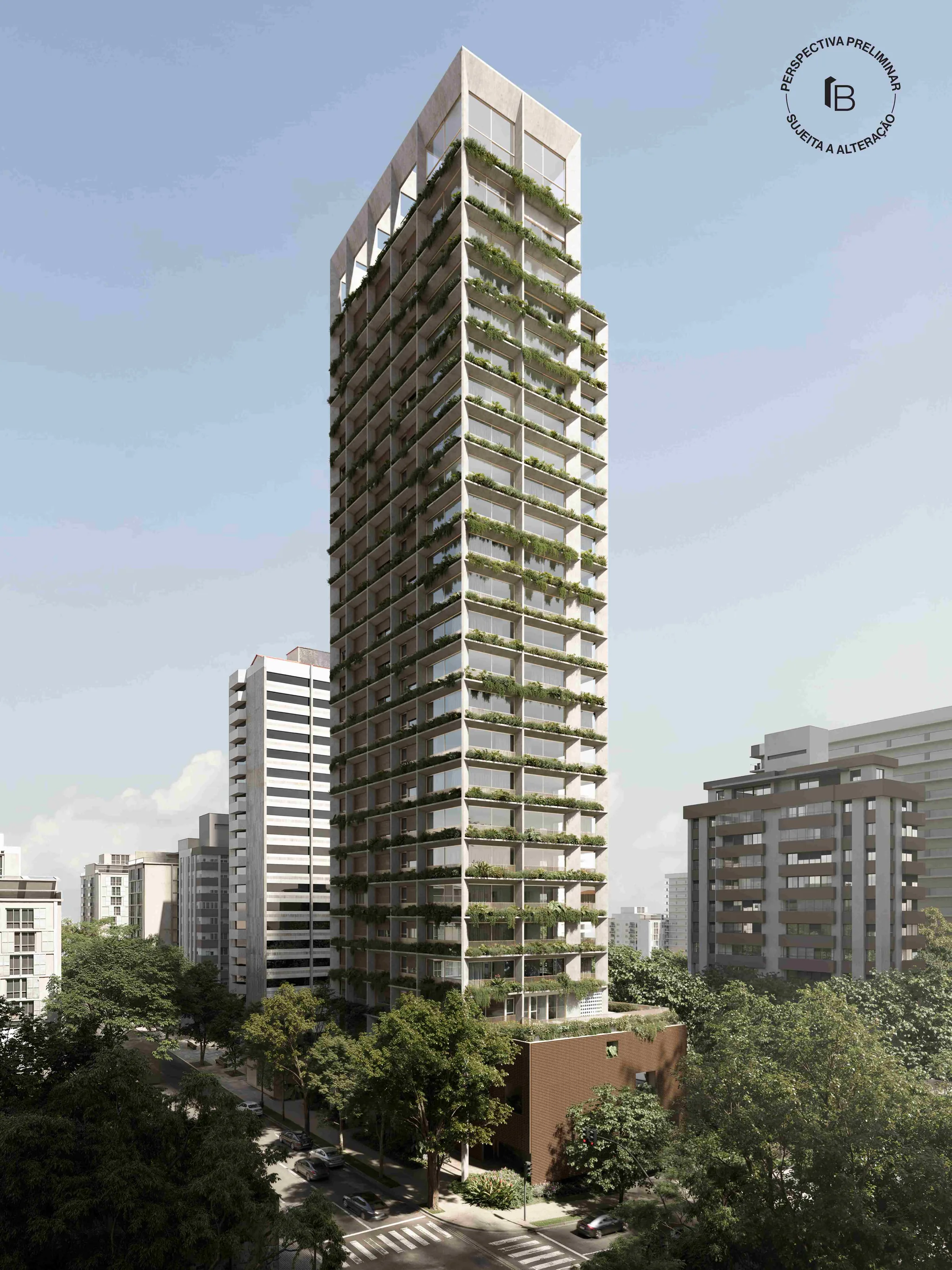 Arbórea Jardins: Fachada