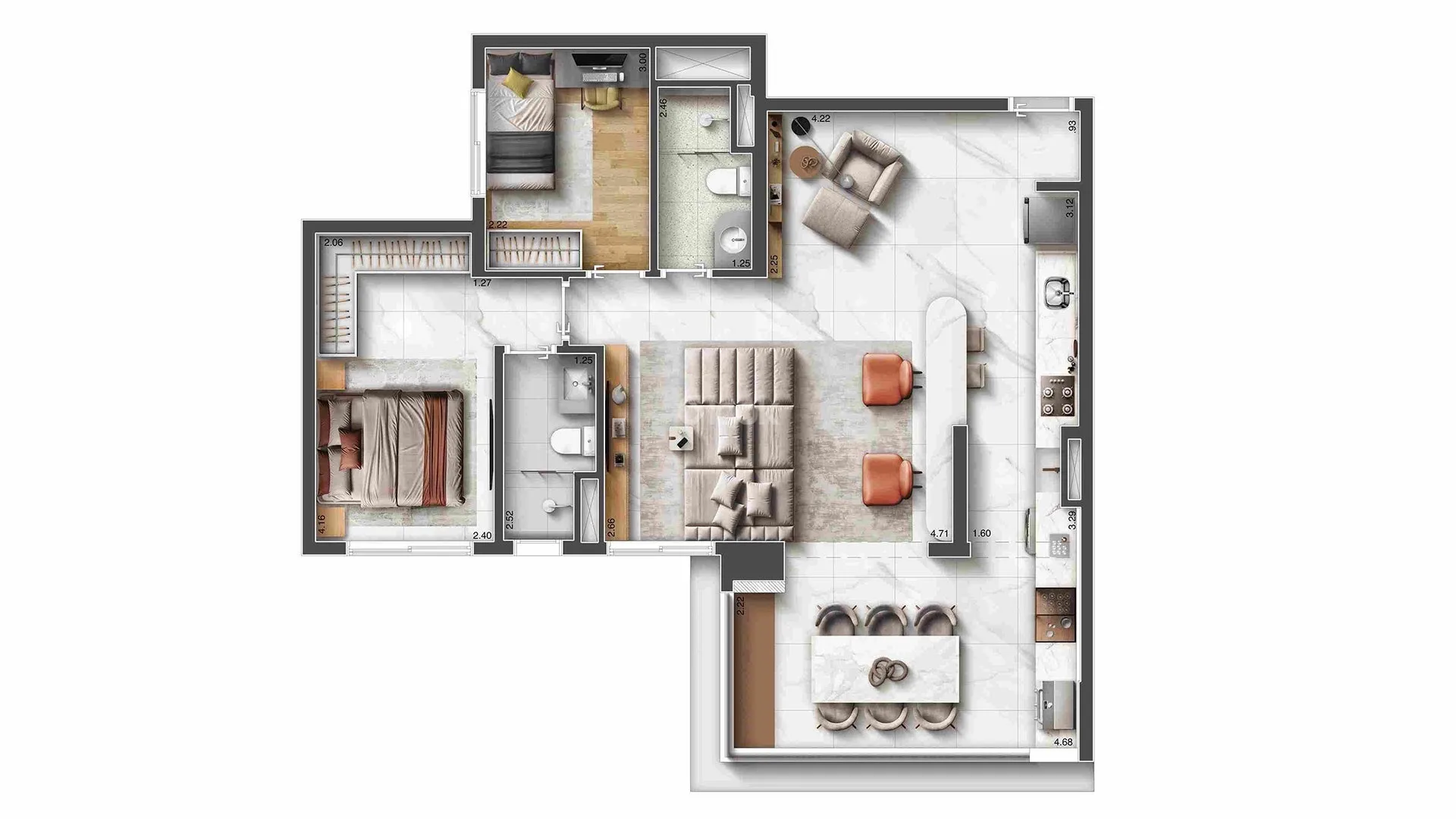 Arch Nazaré Residence: Tipo