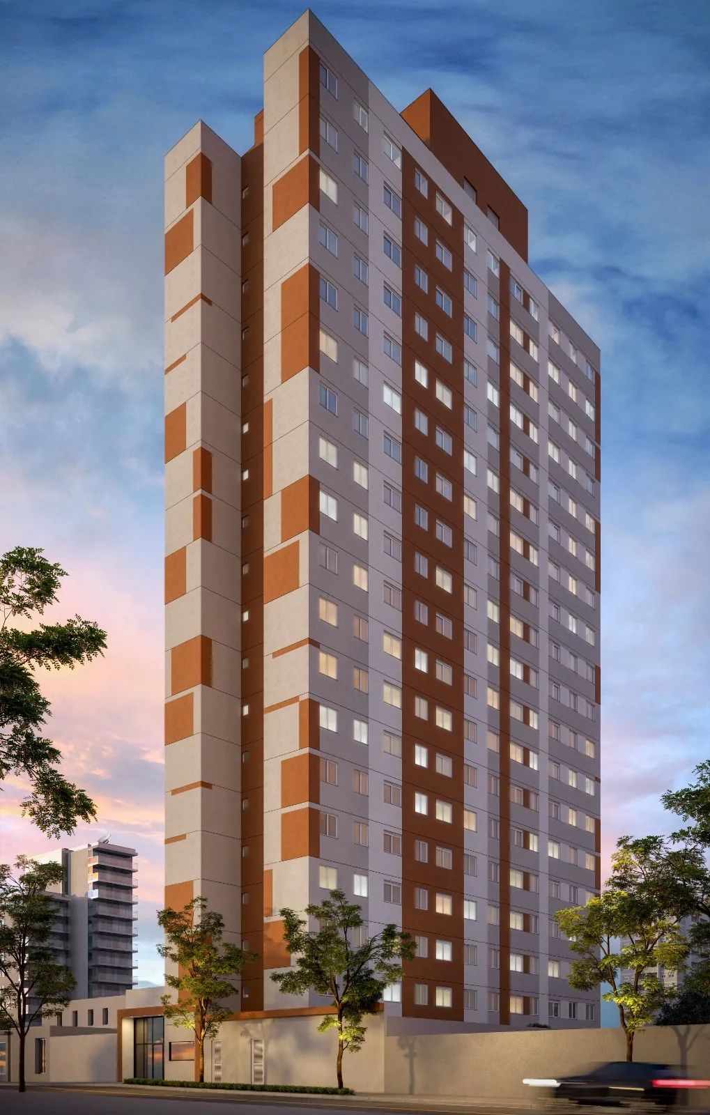 Ares Ipiranga: Fachada