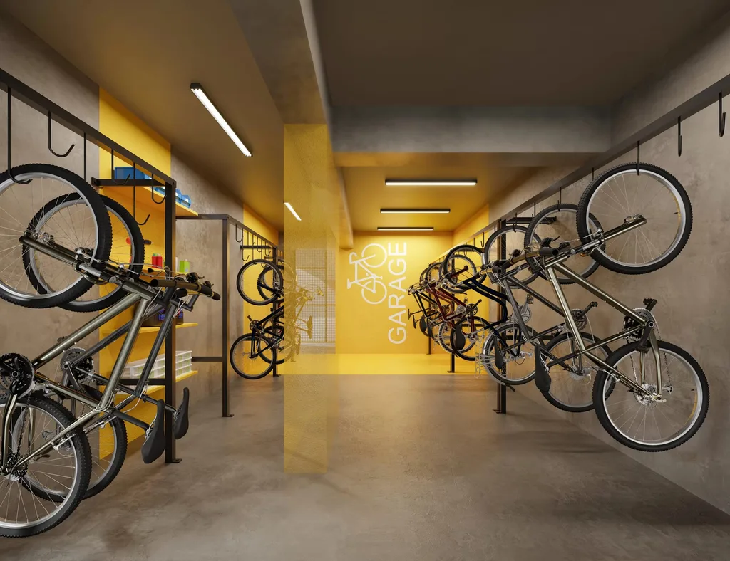 Aria Mooca: Bicicletário