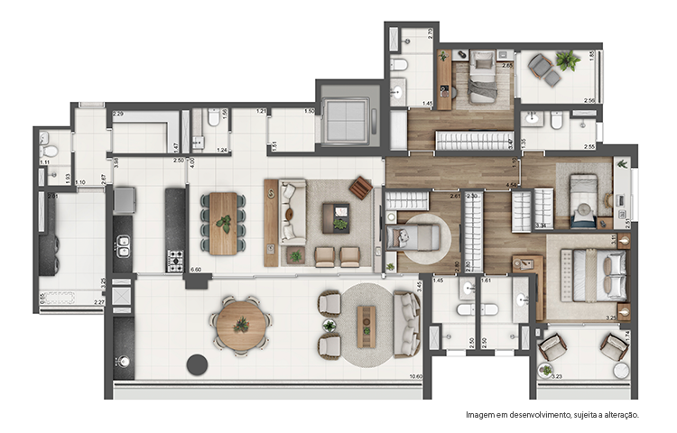 Arizona 1002: 4 dorm 202m²