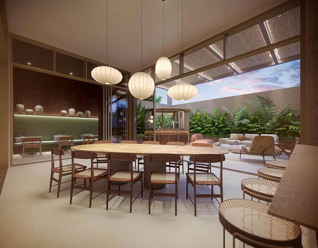 Art'Stone Residences: Salão de festas