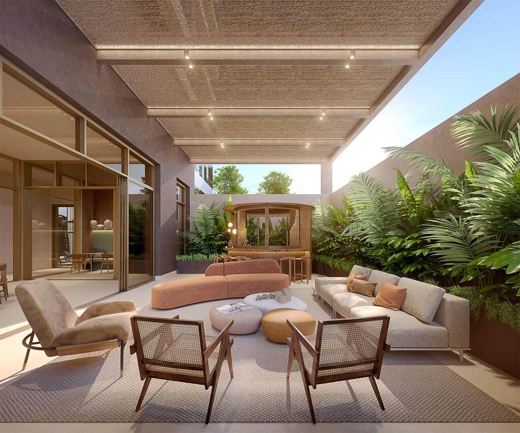 Art'Stone Residences: Salão de festas