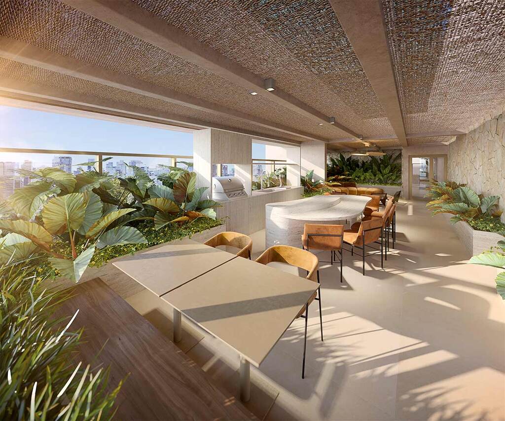 Art'Stone Residences: Espaço gourmet