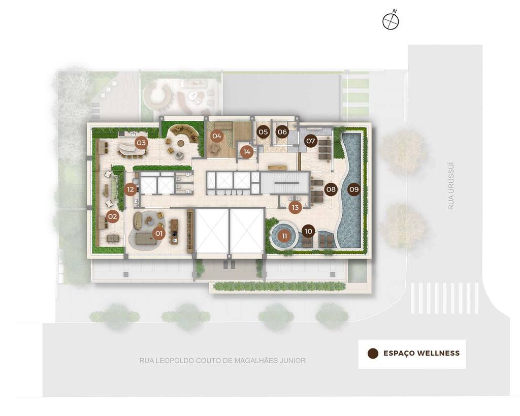 Art'Stone Residences: Pavimento cobertura merge