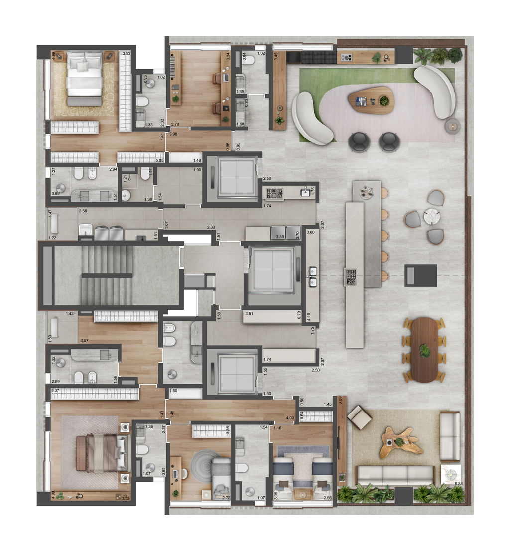 Astéri by Viewco: 5 dorm 342m² junção
