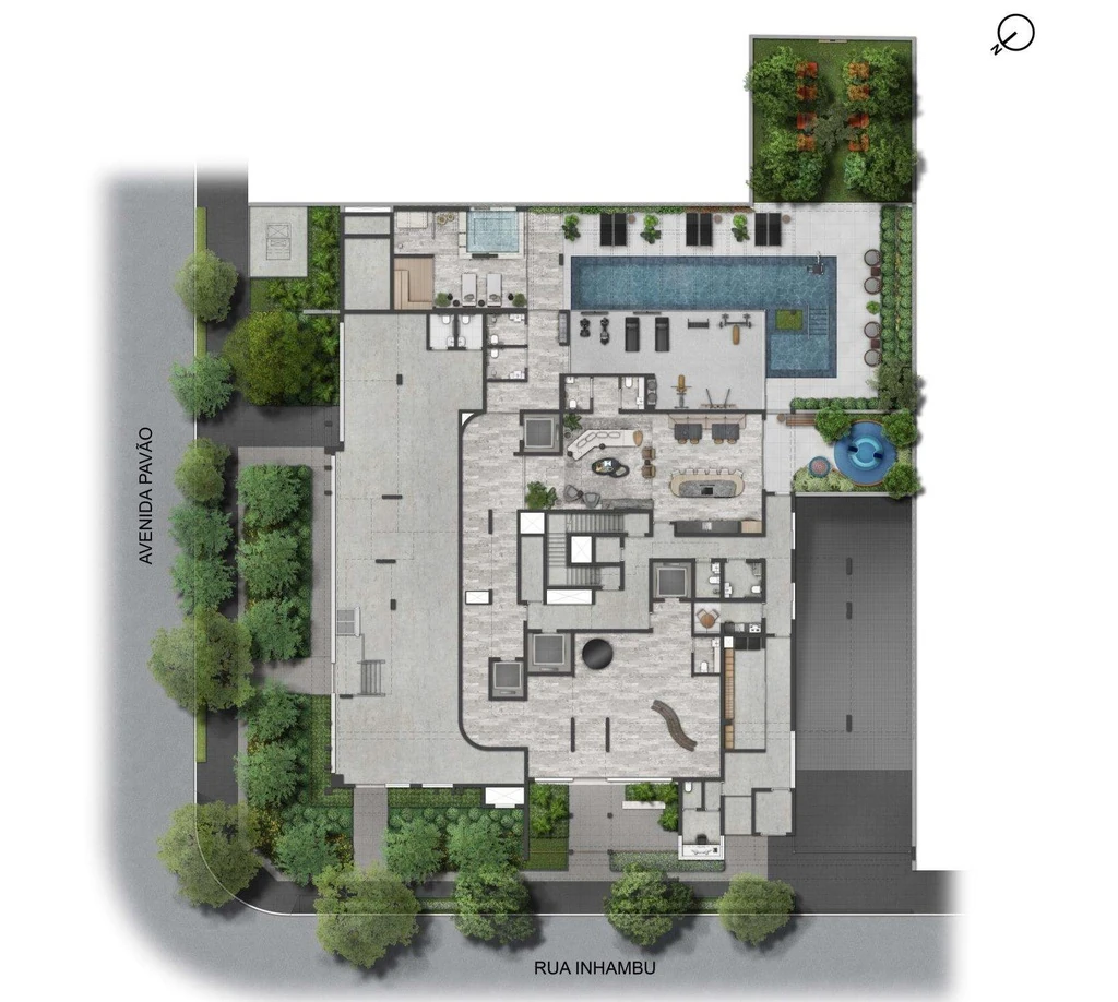 Planta do Atmos Moema