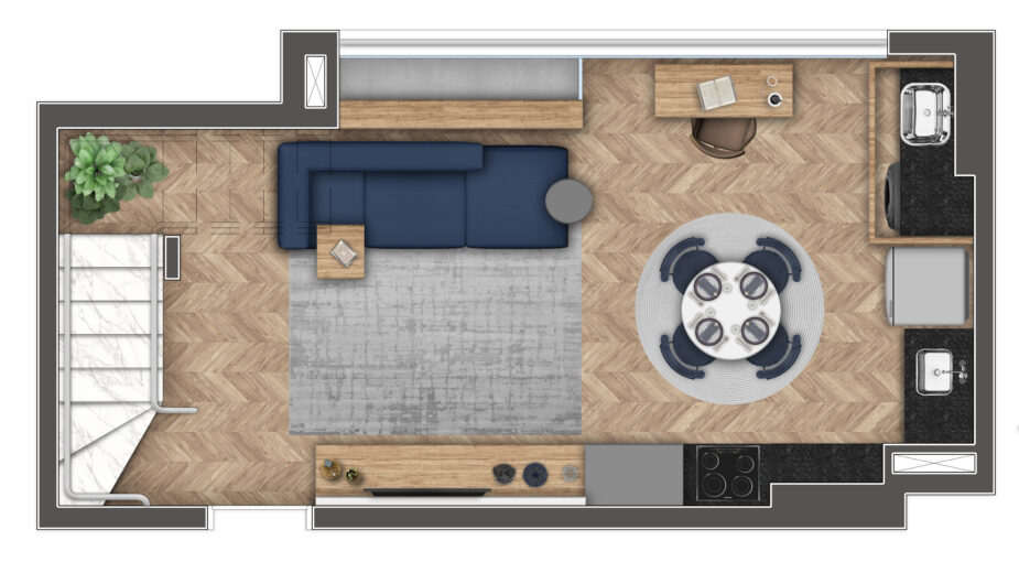 B.LONG Ibirapuera: 2 dorm 85m² duplex inferior