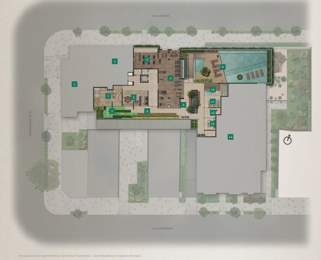 Planta do Bem Moema