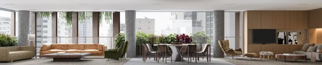 Bioma Itaim: Terraço