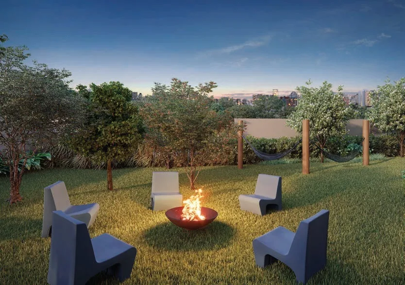 Bios Santo Amaro: Fire place