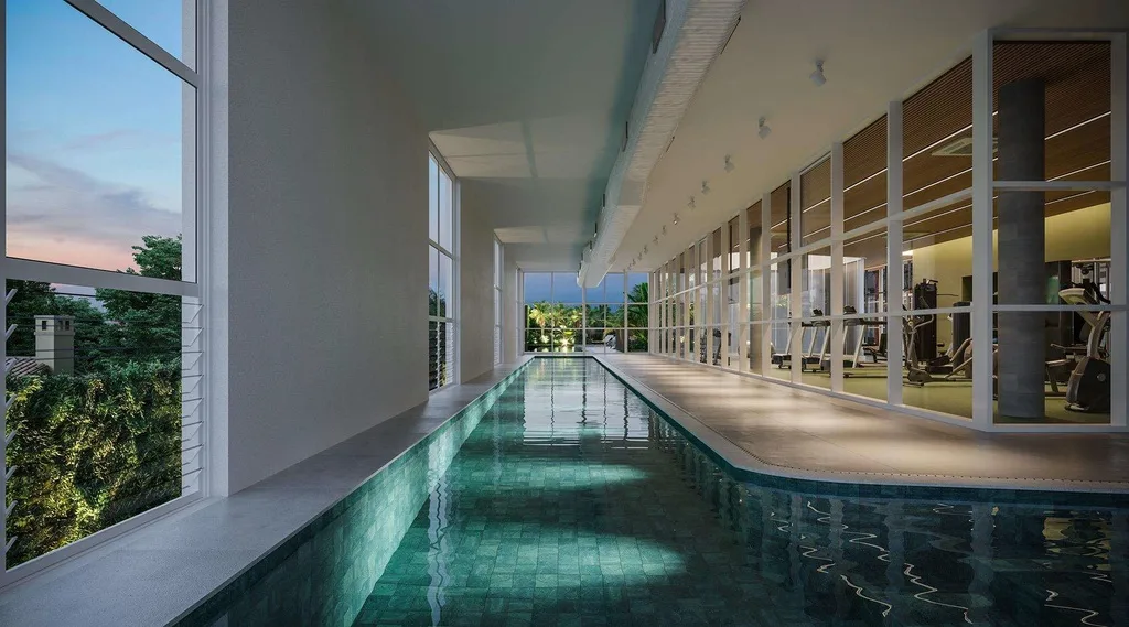 Biotique Ibirapuera: Piscina coberta