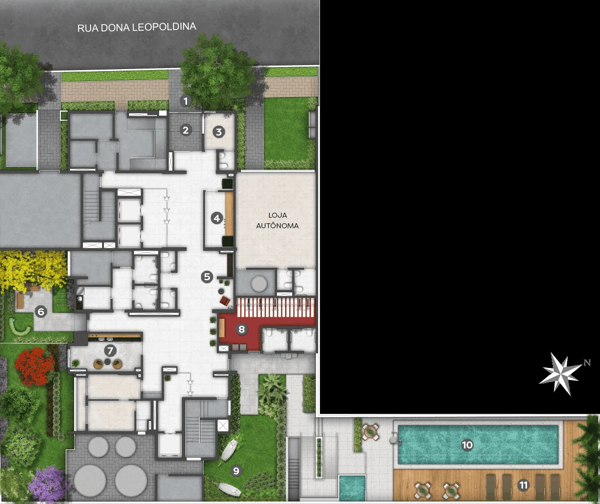 Planta do Bless RSF Ipiranga