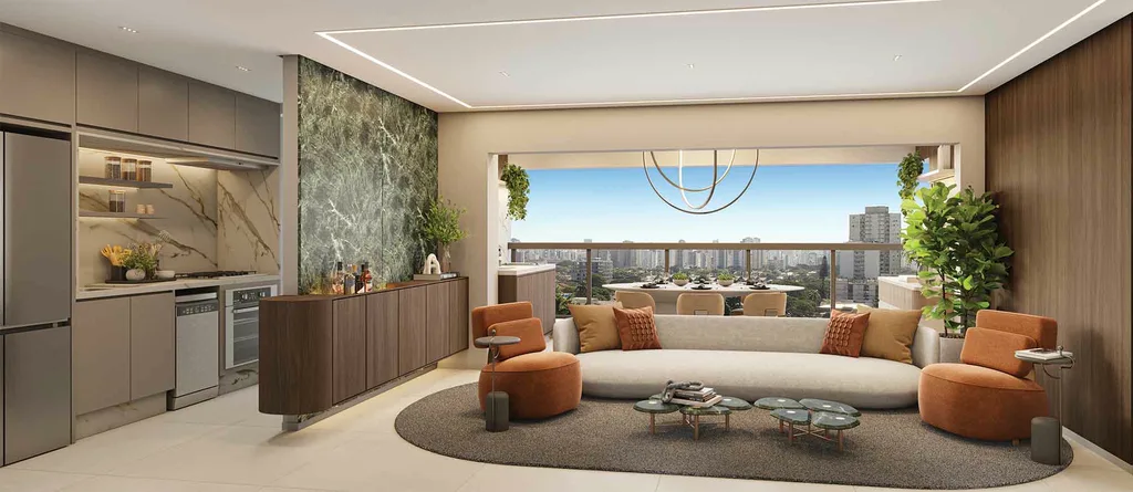 Blue Marine Home Resort: Living