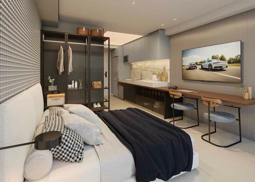 Blue Marine Home Resort: Living