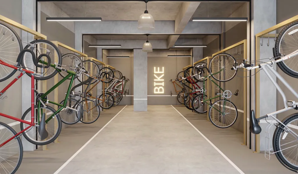 Blue Marine Home Resort: Bicicletário