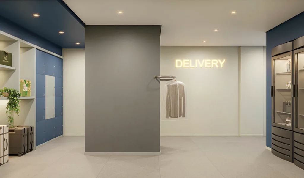 Blue Marine Home Resort: Delivery