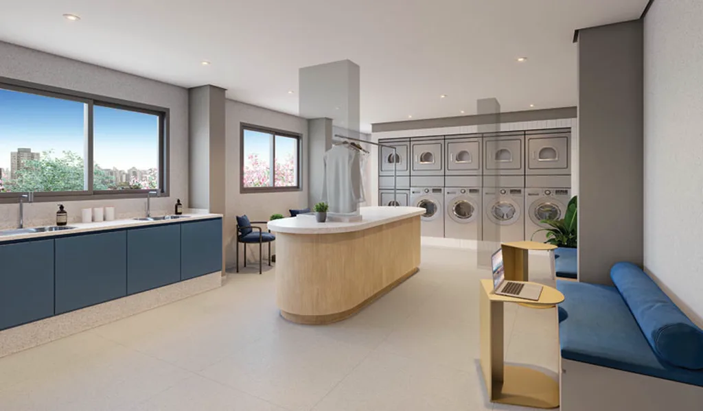 Blue Marine Home Resort: Lavanderia