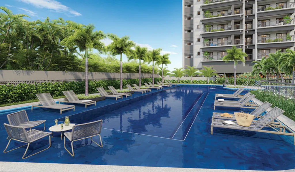 Blue Marine Home Resort: Piscina