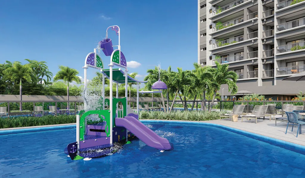 Blue Marine Home Resort: Piscina