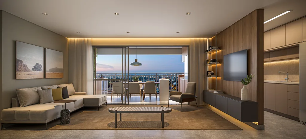 Bosque Santa Cruz by Diálogo Residences: Living