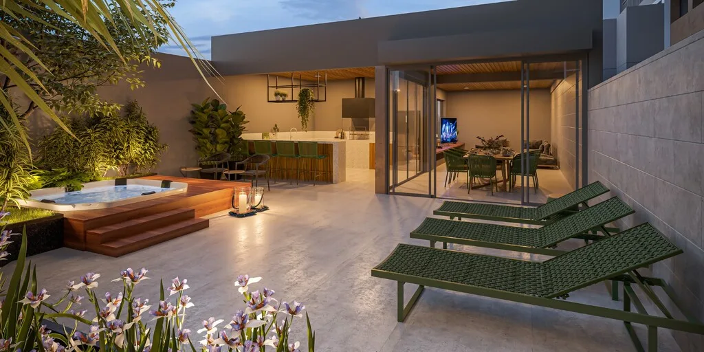Bosque Santa Cruz by Diálogo Residences: Espaço gourmet