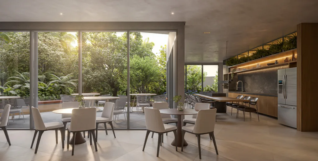 Bosque Vila Nova: Espaço gourmet