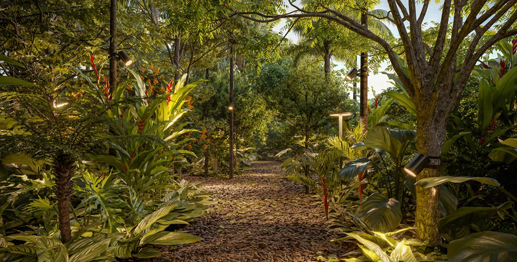 Bosque Vila Nova: Praça