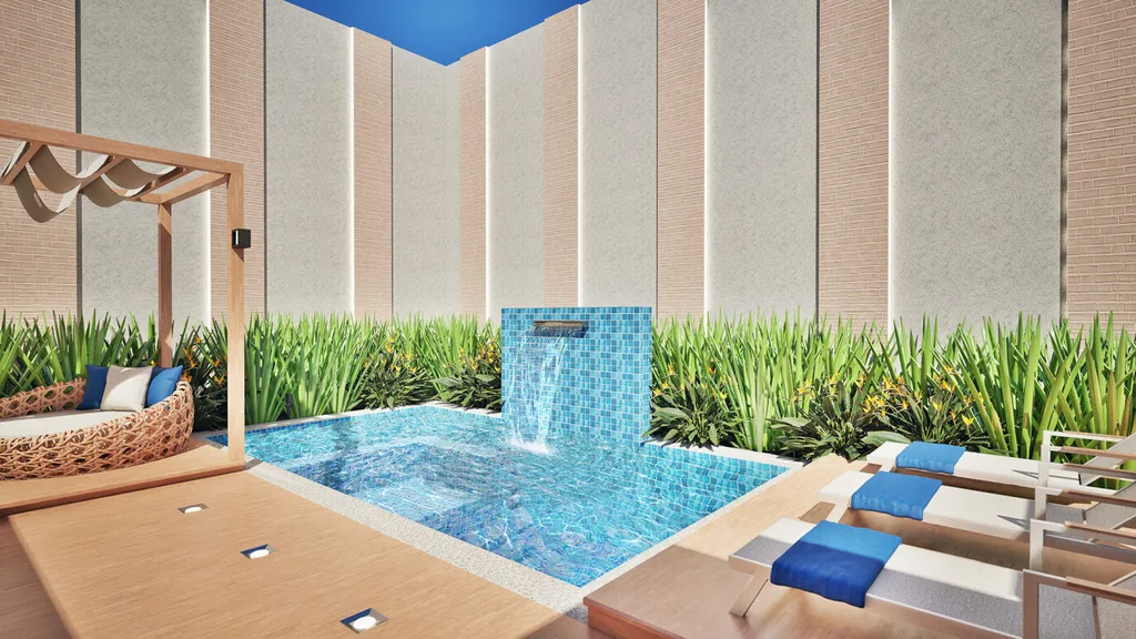 Boulevard Atlântica: Piscina