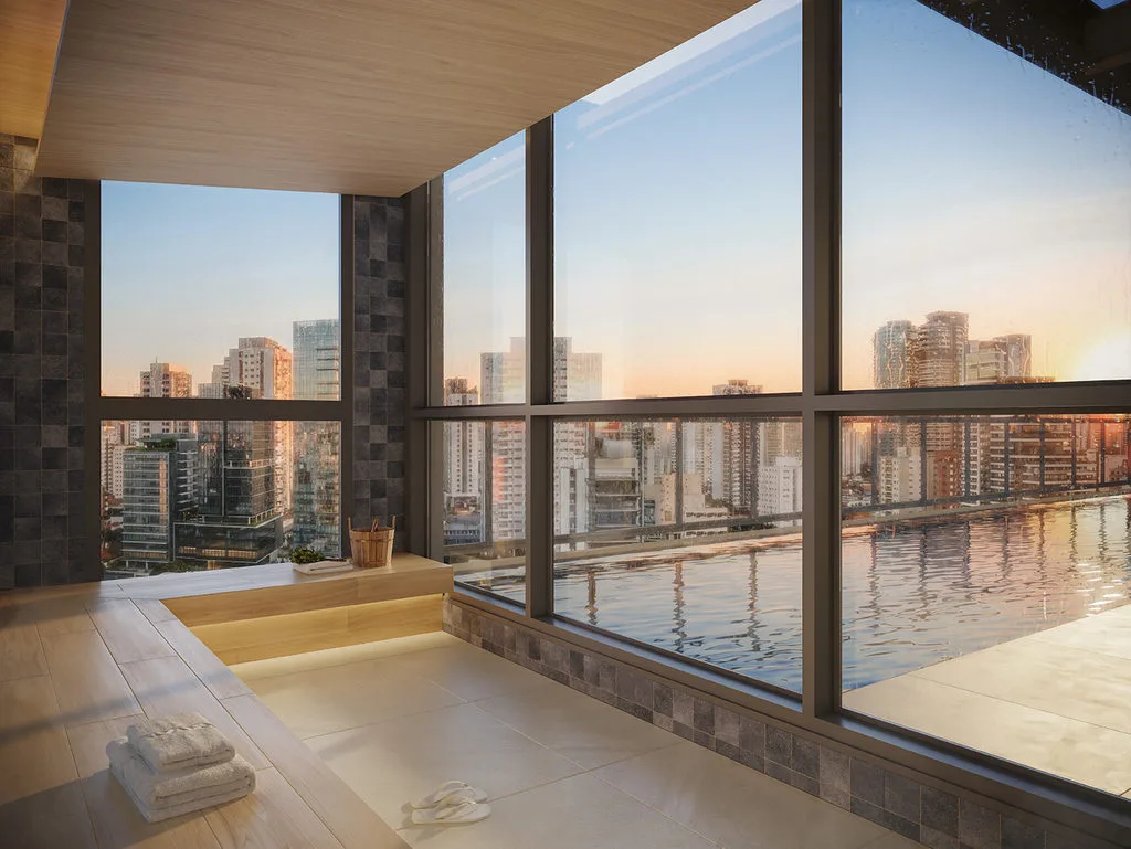 Boulevard Brooklin: Sauna