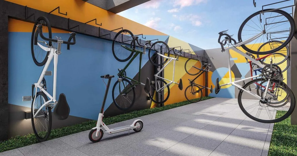 Boulevard Ibirapuera Iraé: Bicicletário