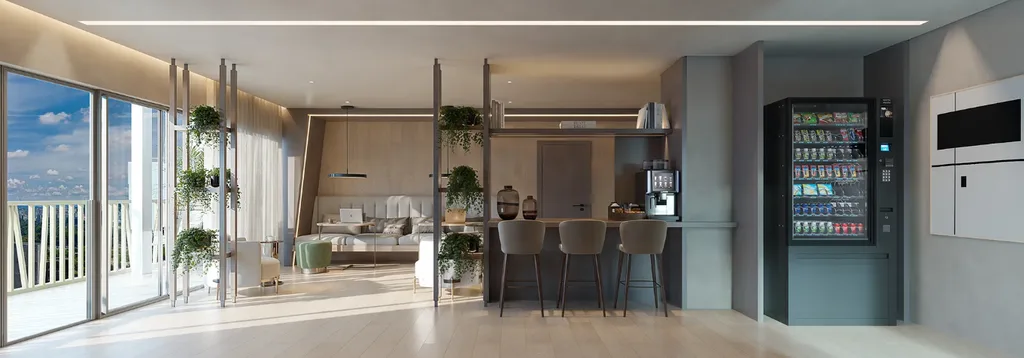 Brisea Moema: Espaço gourmet