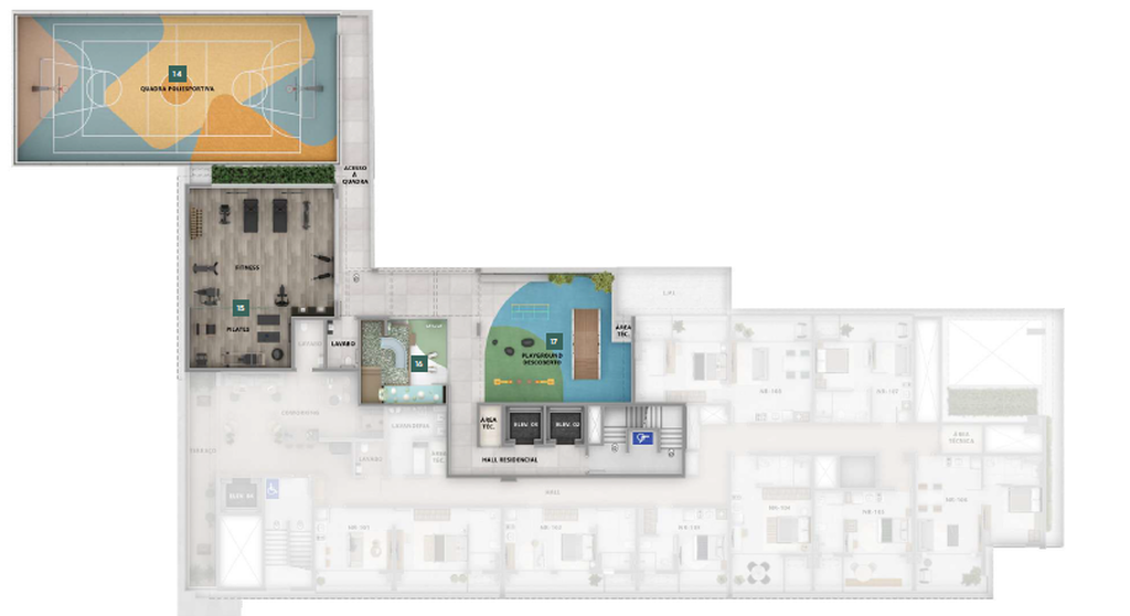 Planta do Brisea Moema