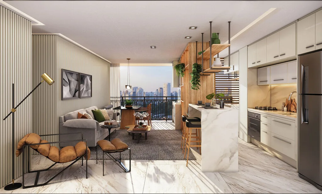 Brooklin Noventa Living no Brooklin Paulista